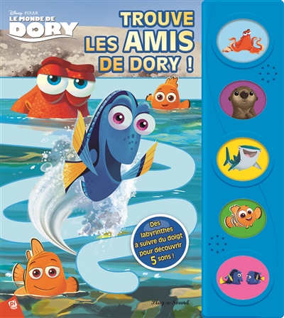 Le monde de Dory : trouve les amis de Dory !