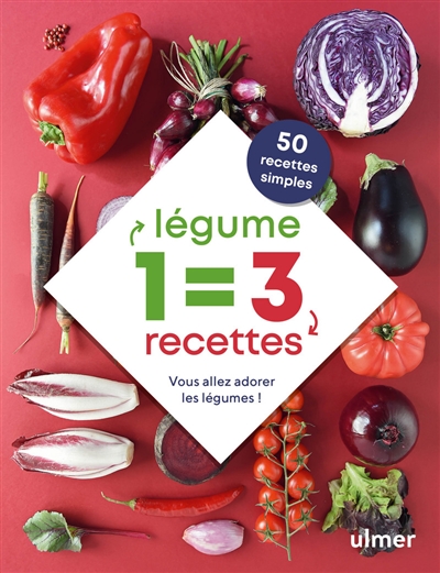 1 légume = 3 recettes : vous allez adorer les légumes !