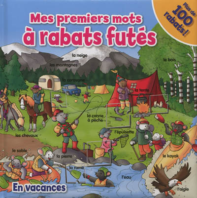 Mes premiers mots à rabats futés : En vacances