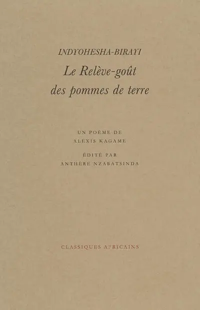 Indyohesha -birayi ou Le relève-goût des pommes de terre