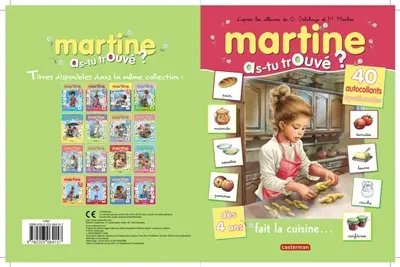 Martine : as-tu trouvé ?. Vol. 11. Martine fait la cuisine...