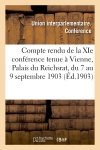 Compte rendu de la XIe...