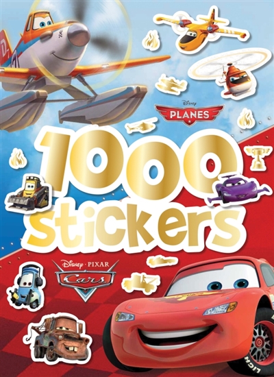 Cars, Planes : 1.000 stickers