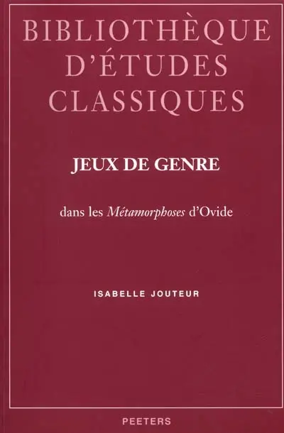 Jeux de genre dans les Métamorphoses d'Ovide