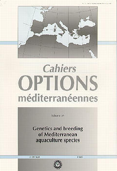 Genetics and breeding of Mediterranean aquaculture species : proceedings of the seminar of the CIHEAM Network on technology of aquaculture in the Mediterranean, Zaragoza (Spain), 28-29 april 1997