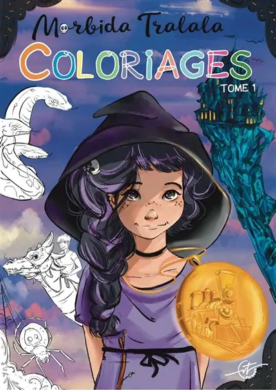 Coloriages : Morbida Tralala, le train fantôme Tome 1 1