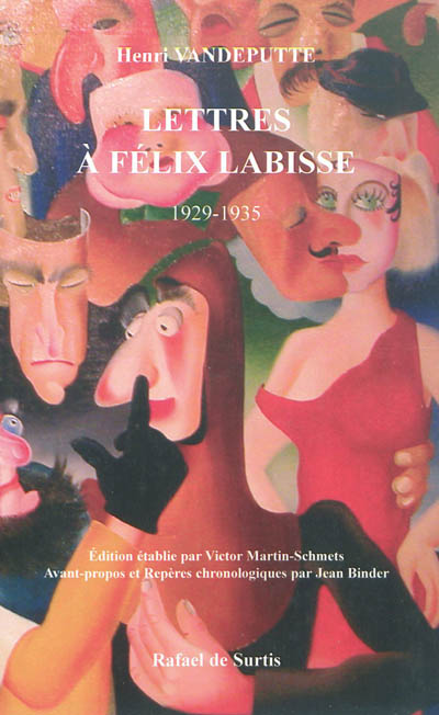 Lettres à Henri Labisse : 1929-1935