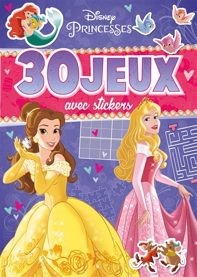 Princesses : 30 jeux avec stickers