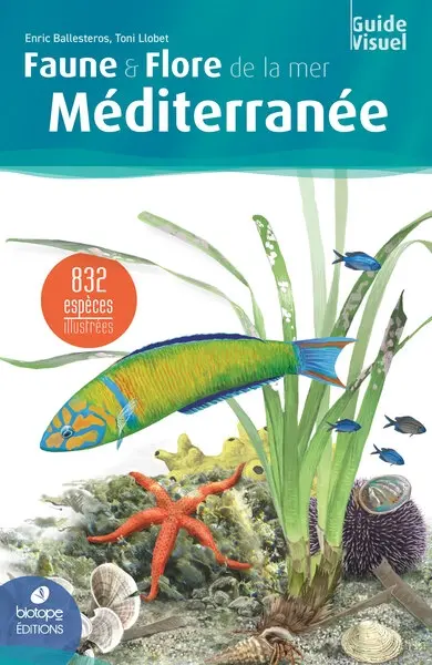 Faune et flore de la mer Méditerranée : 832 espèces illustrées : guide visuel
