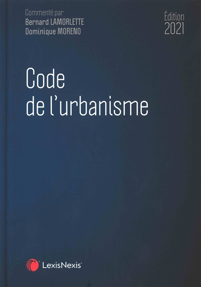Code de l'urbanisme 2021