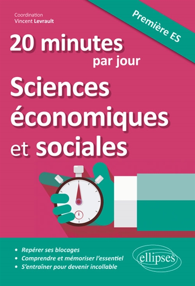 20 minutes de sciences économiques et sociales par jour, première ES