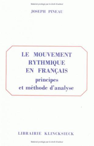 Le Mouvement rythmique : Principes et méthode d'analyse