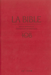 la bible tob : notes intégrales, traduction oecuménique