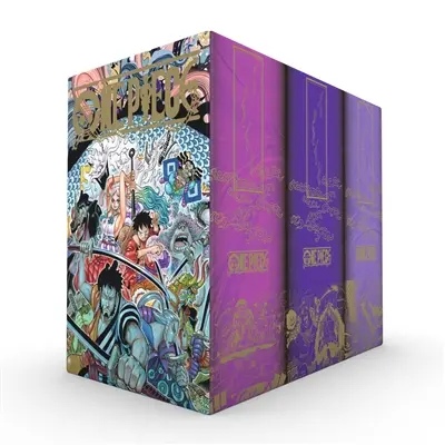 One Piece : coffret vide Pays des Wa : tomes 91 à 104