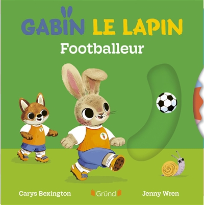 Gabin le lapin footballeur