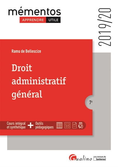 Droit administratif général : 2019-2020