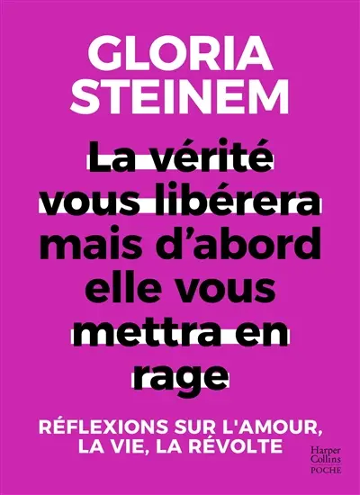 La vérité vous libérera mais d'abord elle vous mettra en rage : réflexions sur l'amour, la vie, la révolte