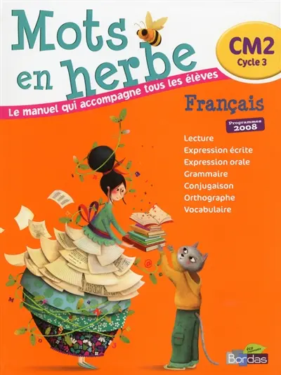 Mots en herbe français, CM2 cycle 3