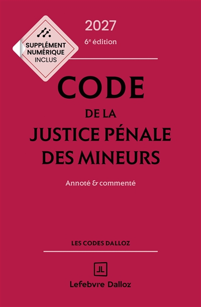 Code de la justice pénale...