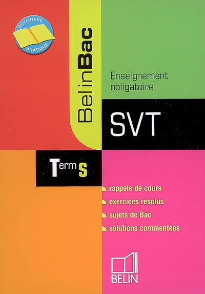 SVT, terminale S, enseignement obligatoire : nouveau programme