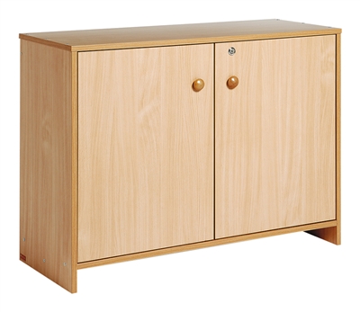 Meuble moyen à portes, hêtre