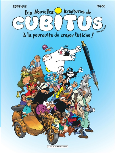 Les nouvelles aventures de Cubitus. Vol. 13. A la poursuite du crayon fétiche !