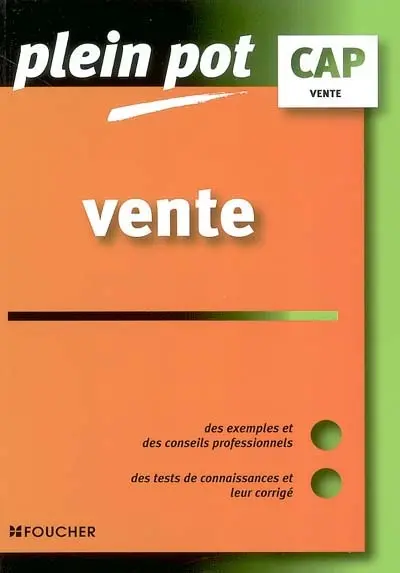 Vente, CAP employé de vente spécialisé, CAP employé de commerce multispécialité