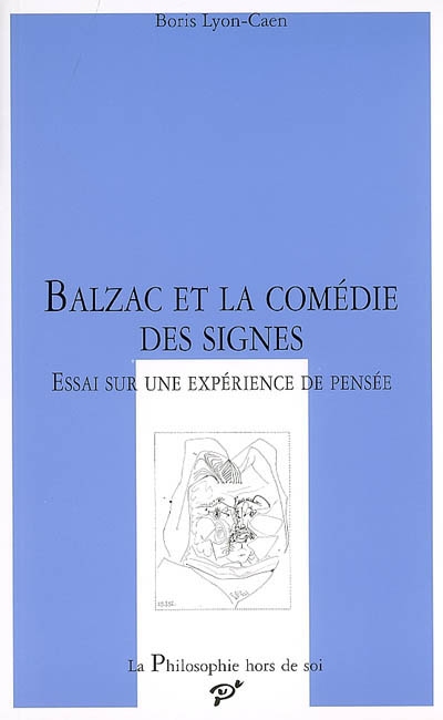Balzac et la comédie des signes : essai sur une expérience de pensée