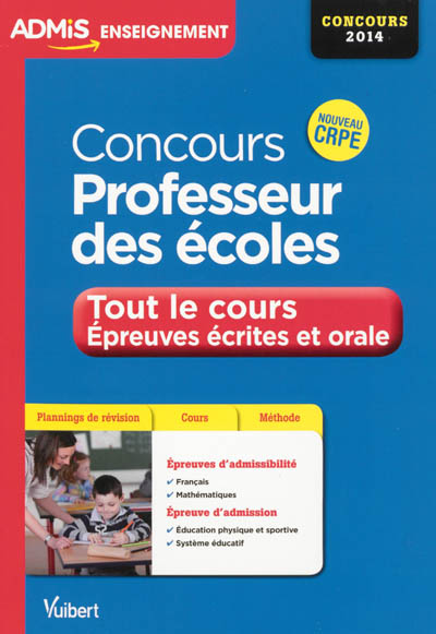 Concours professeur des...