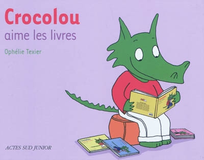 Crocolou aime les livres