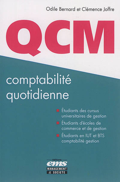 Comptabilité quotidienne : QCM