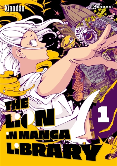 The lion in manga library....
