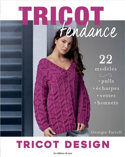 Tricot design : 22 modèles à tricoter aux formes et détails architecturaux : pulls, écharpes, vestes, bonnets