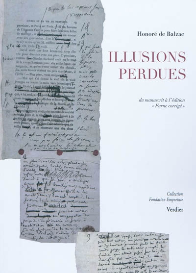 Illusions perdues : Les deux poètes, du manuscrit à l'édition Furne corrigée
