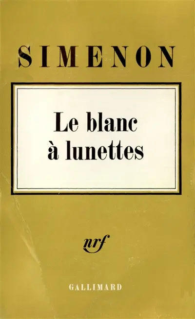 Le Blanc à lunettes