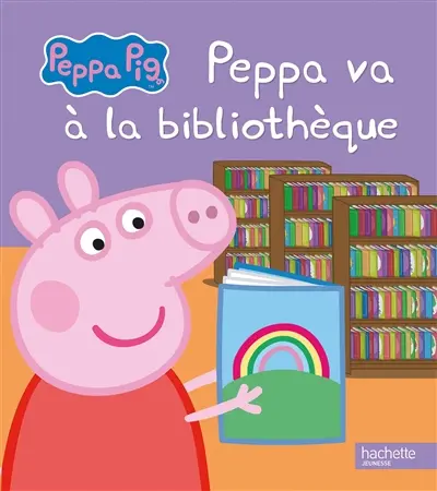 Peppa va à la bibliothèque