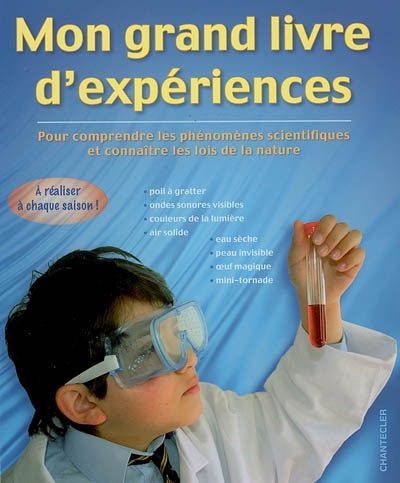 Mon grand livre d'expériences