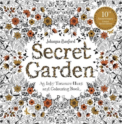 Secret Garden An Inky Treasure Hunt and Colouring Book