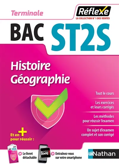 Histoire géographie, bac ST2S terminale