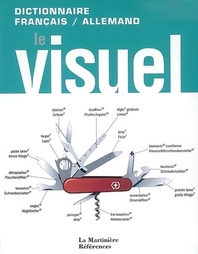 Le visuel : dictionnaire français-allemand