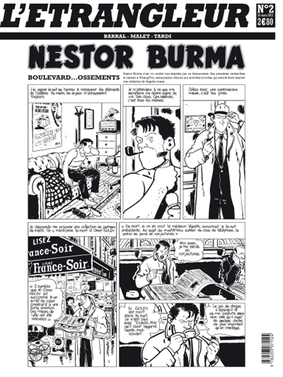 Etrangleur, Nestor Burma (L'), n° 2. Boulevard... ossements : 2e partie