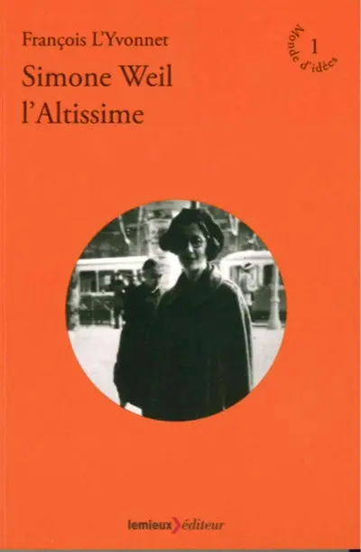 Simone Weil l'altissime