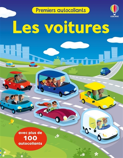 Les voitures : Premiers autocollants : Dès 3 ans