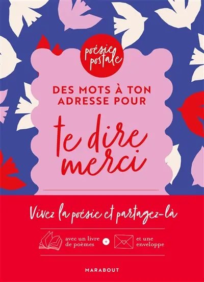 Des mots à ton adresse pour te dire merci : 8 poèmes intemporels