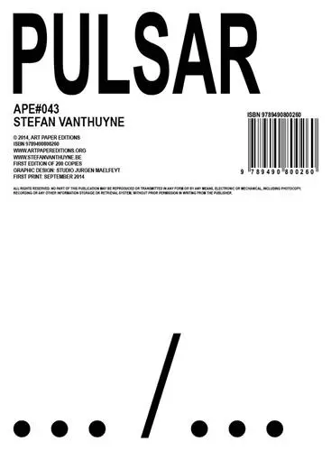 Stefan Vanthuyne Pulsar