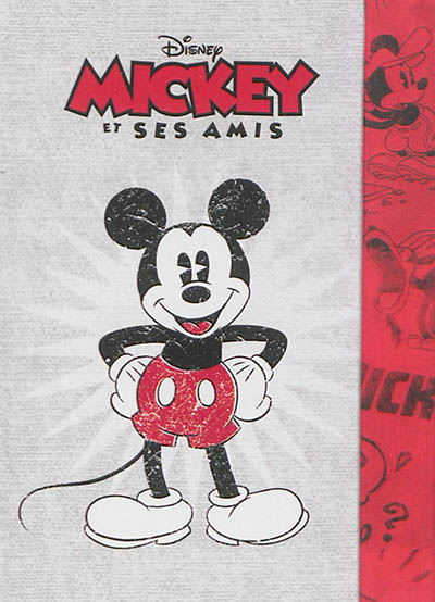 Mickey et ses amis : petit carnet aimanté