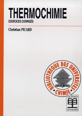 Thermochimie : exercices corrigés