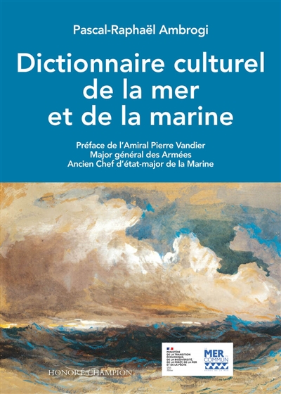 Dictionnaire culturel de la mer et de la marine