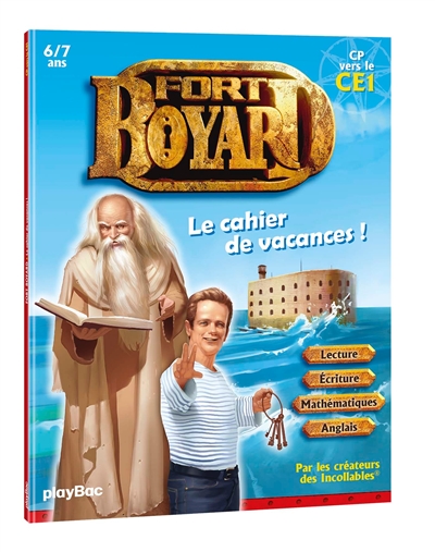 Cahier de vacances Fort Boyard : CP vers le CE1, 6-7 ans