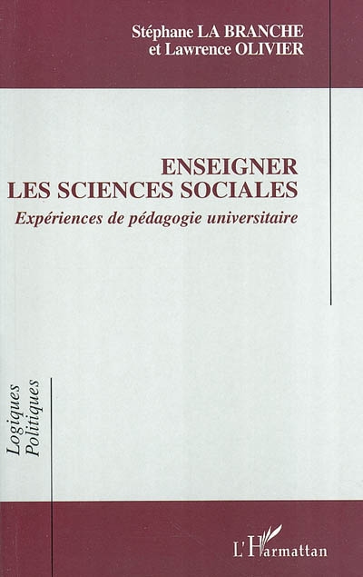 Enseigner les sciences sociales : expériences de pédagogie universitaire
